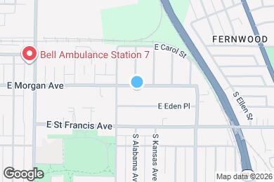 Map image of the property - 1703 E Morgan Ave