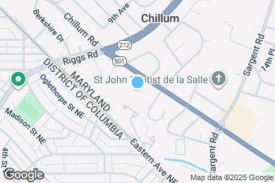 Map image of the property - 1005 Chillum Rd