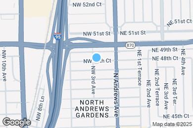 Map image of the property - 260 NW 48th Ct