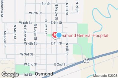 Map image of the property - 403 N Maple St