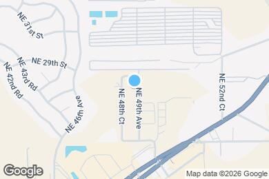 Map image of the property - 2730 NE 49th Ave