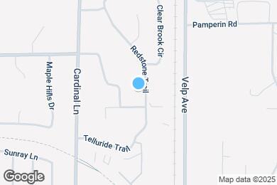 Map image of the property - 1511 Redstone Trl