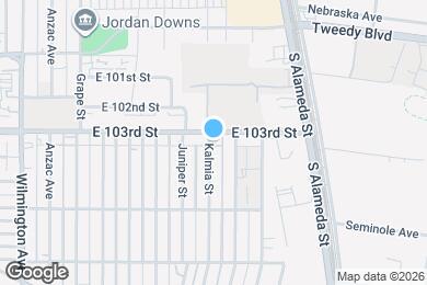 Map image of the property - 2250 E 103rd St