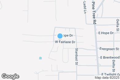 Map image of the property - 217 W Fairlane Dr