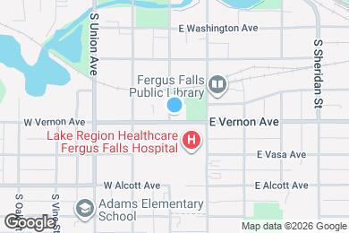 Map image of the property - 523 S Mill St