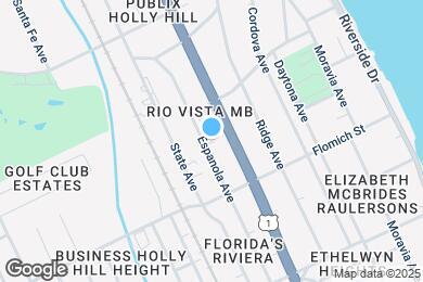 Map image of the property - 1625 Espanola Ave