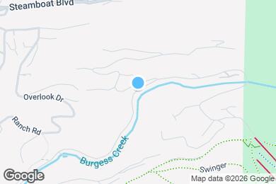 Map image of the property - 2601 Burgess Creek Rd
