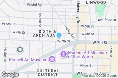 Map image of the property - Marq on West 7th