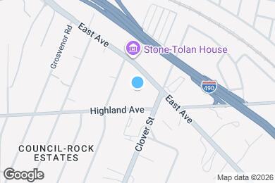 Map image of the property - 2415 East Ave