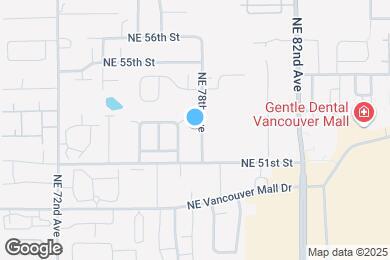 Map image of the property - Vancouver Mall Apartments