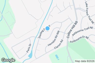 Map image of the property - 2613 Milo Ct