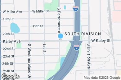 Map image of the property - 699 W Kaley St