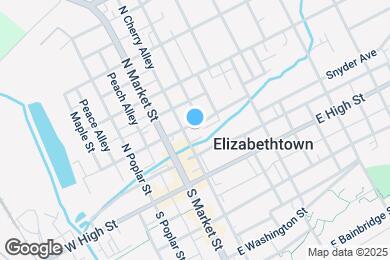 Map image of the property - 46 E Hummelstown St