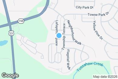 Map image of the property - 1385 Lafayette Square