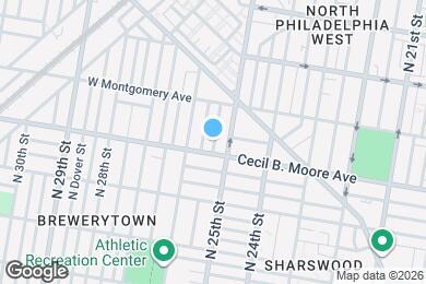 Map image of the property - 1702 N Stillman St