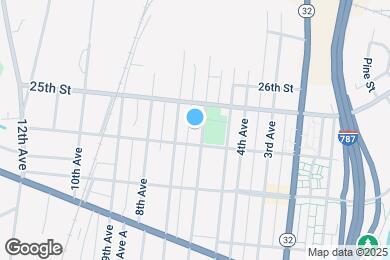 Map image of the property - 2413-2415-2415 6th Ave