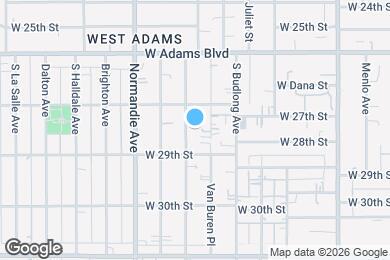 Map image of the property - 2730 Raymond Ave