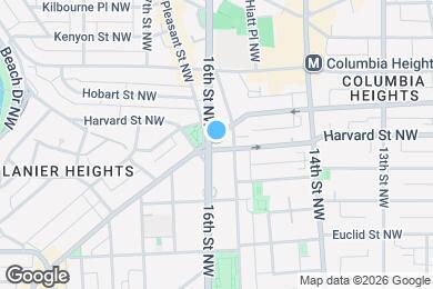 Map image of the property - 2901 16th St NW