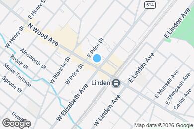 Map image of the property - 104 N Wood Ave