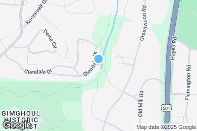 Map image of the property - 314 Glendale Dr