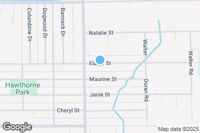 Map image of the property - 1626 Elaine St