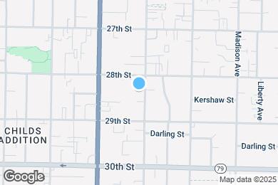 Map image of the property - 2833 Adams Ave