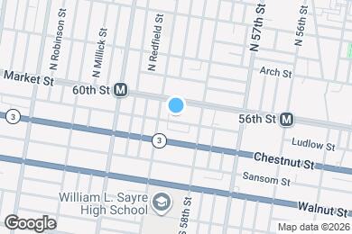 Map image of the property - 5839 Ludlow St