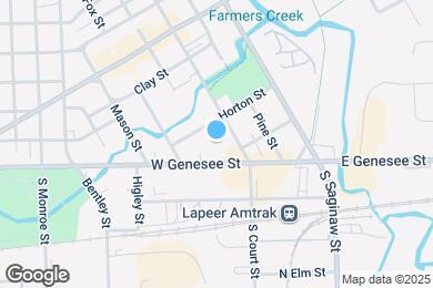 Map image of the property - 256 W Genesee St