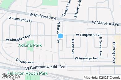 Map image of the property - 332 N Basque Ave