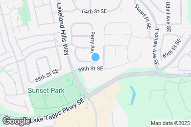 Map image of the property - 6808 Perry Ave SE