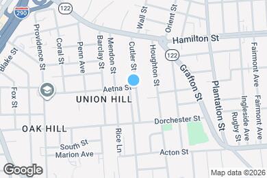 Map image of the property - 58 Cutler St