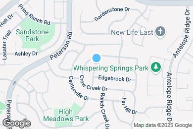 Map image of the property - 4601 Range Creek Dr
