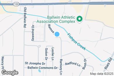 Map image of the property - 213 Ramsey Ln