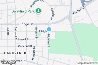 Map image of the property - 415 Highland St