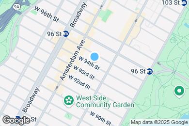 Map image of the property - 133 W 94th St