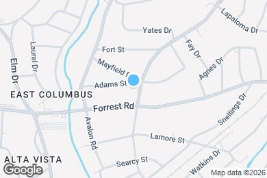 Map image of the property - 4282 Adams St