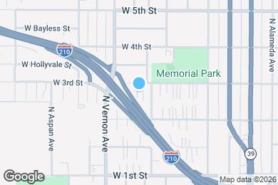 Map image of the property - 642-648 W. 3rd St.