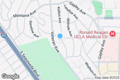 Map image of the property - 605 Kelton Ave