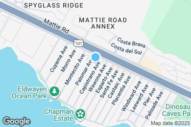 Map image of the property - 126 Capistrano Ave