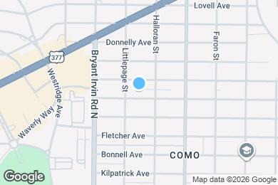 Map image of the property - 5920 Wellesley Ave