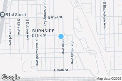 Map image of the property - 9216 S Avalon Ave