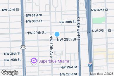 Map image of the property - 901 NW 28th St