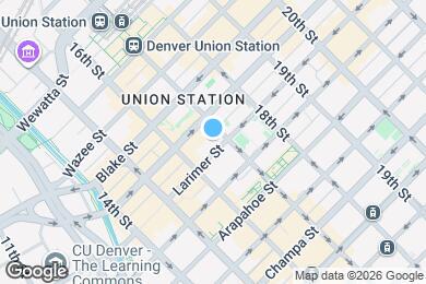 Map image of the property - 1675 Larimer St