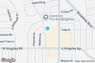 Map image of the property - Garland Oaks Apartments