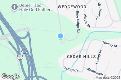 Map image of the property - Pendleton Townhome Apartments