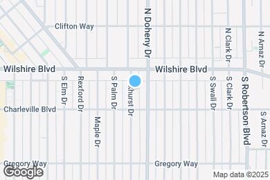 Map image of the property - 132 S Oakhurst Dr