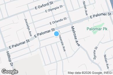 Map image of the property - 162 E Paisley St