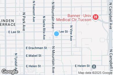 Map image of the property - 1315 E Adams St