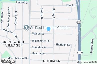 Map image of the property - 1822 Vahlen St