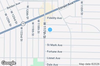 Map image of the property - 11521 Florian Ave
